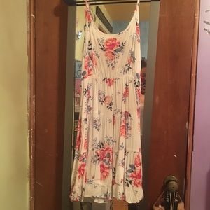 Cotton On White Floral Sundress Size Medium